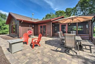 Quiet Lakeside Cabin Patio and Stunning Views! - Grantsburg - 9