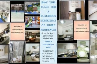 Shore Residences 1BR Balcony, 3beds with massager and Prime Video - Manila - 0