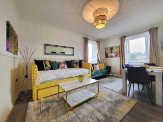 4 Bedrooms Apartment By Sensational Stay Short Lets & Serviced Accommodation - Edinburgh - 9