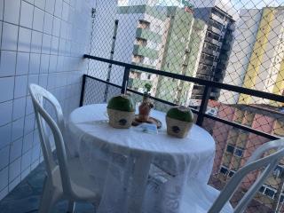 Praia de Ponta Verde com lavadora, wi-fi, garagem - quarto andar - Maceió - 3