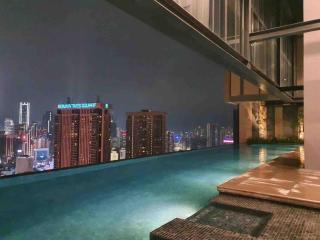 Infinity pool, NEW 2 bedroom, near BBCC LALAPORT, PNB 118, KLCC with high speed wifi - 9