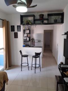 Apartamento beira-mar na praia da aviação - Praia Grande - 0