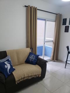 Apartamento beira-mar na praia da aviação - Praia Grande - 8