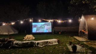 Disco tent secret garden glamping - - 2