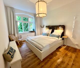 3 Zimmer Ferienwohnung Burghof mit Balkon im Herzen Flensburgs - Flensburgo - 5