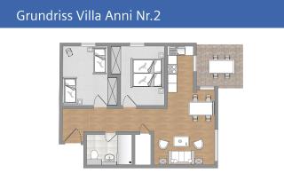 Villa Anni Ferienwohnung 02 - mit Sauna- und Schwimmbadnutzung im AHOI Sellin - 1