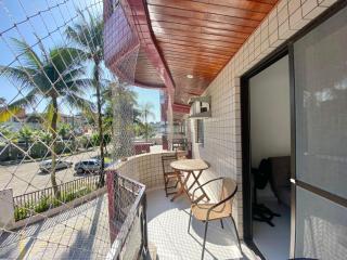 APARTAMENTO Pe na Areia com piscina vista mar bairro nobre - Bertioga - 1
