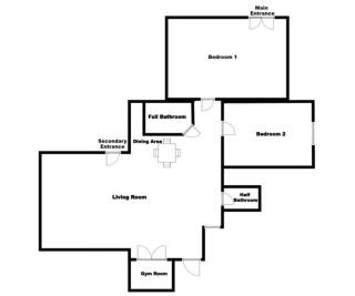 Spacious Unit with Mountain View - 3