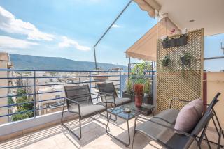 Luxury Loft with a Balcony by CloudKeys - Athen - 8