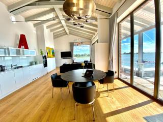 Apt "Sunset Lounge" in Waase - Ummanz - Meerblick, Kamin, Sauna - Mursewiek - 4