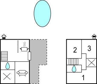 Cozy Home In Slavetic With Kitchen - Slavetić - 9
