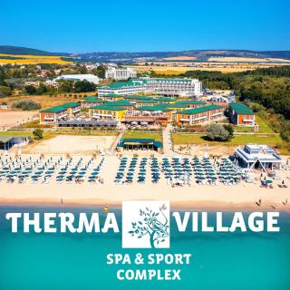 Villas for 4 or 6 Adults in Therma Village - Free Parking & Private Beach & Mineral Pool - Kranevo - 7