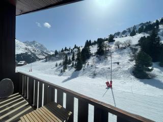 Mottaret - Duplex - Plein sud - Pied des pistes - 50m2 - 1