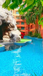 Seven Seas Condo Resort Jomtien Pattaya #Pool View #Near Beach - Jomtien Beach - 5
