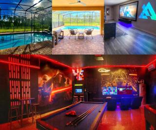8BR VILLA NEAR DISNEY-VIEW/PRIVACY/POOL & SPA/PS5/EV - Kissimmee - 0