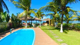 Casa Refúgio à Beira Mar, Praia dos Carneiros - Pé na areia, Ampla e com todo o Conforto - 0