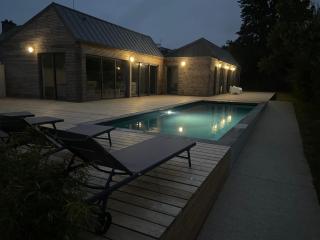 Magnifique villa avec piscine, à 5 min des plages - Landunvez - 6
