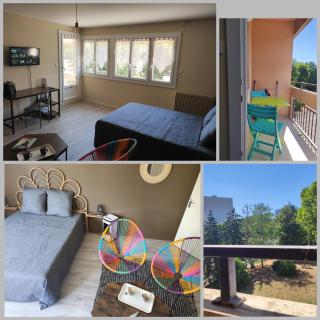 Studio - meublé tourisme, trois étoiles - 34 M2 refait à neuf- Résidence - Mâcon - 5