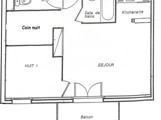 Appartement 2 Pièces avec Cabine, Parking, Internet - Bagnères-de-Luchon - FR-1-313-159 - Bagnères-de-Luchon - 9