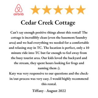 Cedar Creek Cottage Close to Downtown Traverse City Beaches and the TART Trail - 7