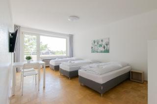 Tolstov Apartments - 1 or 3 Room Apartments with Balcony - 20 Min Messe DUS & Airport DUS - Meerbusch - 6