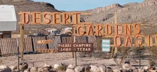 Desert Gardens Oasis Camping in Lobo, TX - Van Horn - 1