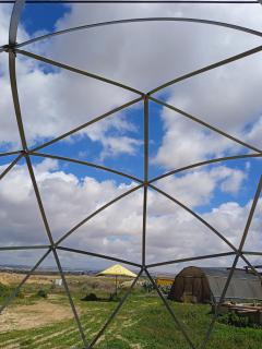 בקתה מעץ בחווה farm B''H - Nevatim - 6