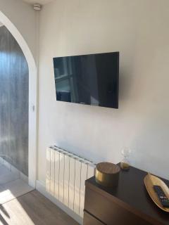 Studio climatisé, parking privé, 6 mn plage, cozy design - 1