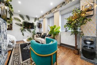 Boho Jungle - Luxury 1bed Apt- Long stay Discounts - Kent - 8