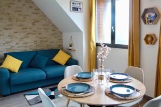 Studio Capucine - Centre ville - Jolie vue - Cosy - Eu - 7