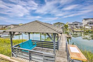 Gorgeous OIB Escape with Dock and Canal View! - Ocean Isle Beach - 0