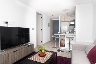 Burgundy View 1BR W/View, Balcony & Parking. - Concón - 4