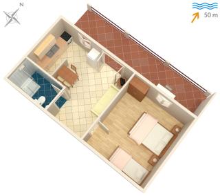 Apartments by the sea Mudri Dolac, Hvar - 118 - 1