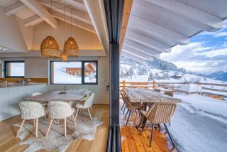 Verbier Village Levron 3br chalet large terrace facing south - 8