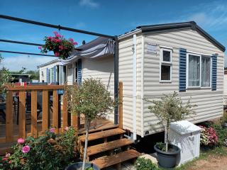 La Chanterie Agréable Mobil-Home Résidentiel Normand - Saint-Pair-sur-Mer - 9