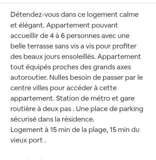 Appartement design proche des grand axes - Marselha - 4