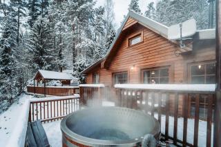 SOVIA WELLNESS CHATA s jacuzzi kaďou a saunou, Čingov - 8