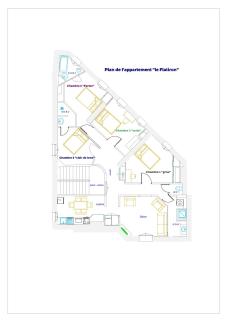 Appartement le Flatiron - 4 chambres - 6