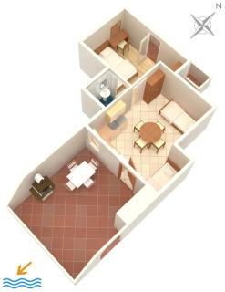 Apartment Vir - Pedinka 294b - Vir - 1
