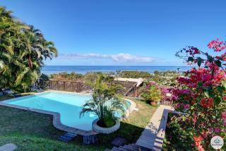 Villa Horizon Lagon - Piscine chauffée - Vue Mer - 4étoiles - 130m2 - La Saline-Les-Bains - 9