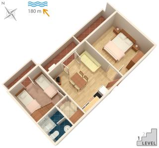 Apartments by the sea Pag - 532 - Pag - 2