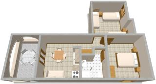 Apartments by the sea Pisak, Omis - 658 - 1