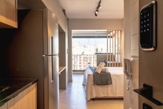 Studio 16º andar, piscina aquecida, A/C em 6x sem juros - São Paulo - 2