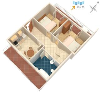 Apartments by the sea Seget Vranjica, Trogir - 1050 - 1