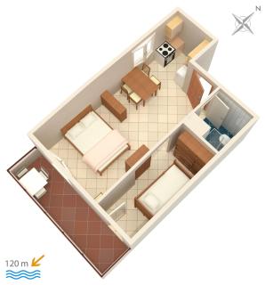 Apartments with a parking space Biograd na Moru, Biograd - 863 - Biograd na Moru - 2