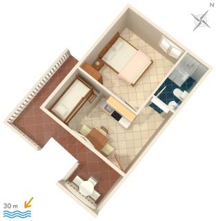 Apartments by the sea Rukavac, Vis - 1154 - 3