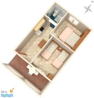 Apartments by the sea Rukavac, Vis - 1154 - Vis - 1