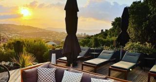 VILLA PERLA SAINT-TROPEZ CAVALAIRE sur MER, 3-5 chambres, vue mer, piscine chauffée avril à octobre - 4