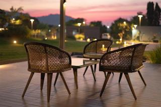 StayVista's Le Bon Horizon - Hillside Elegance with Chic Interiors, Poolside Serenity & Picturesque Gazebo - Proximity to Sula - Nashik - 9