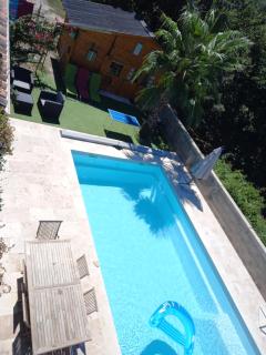 Casa di legnu ,charmant chalet avec piscine - Patrimonio - 9